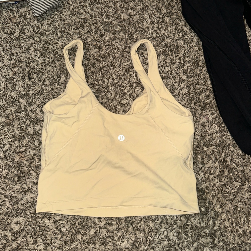 Lululemon Beige Sports Bra